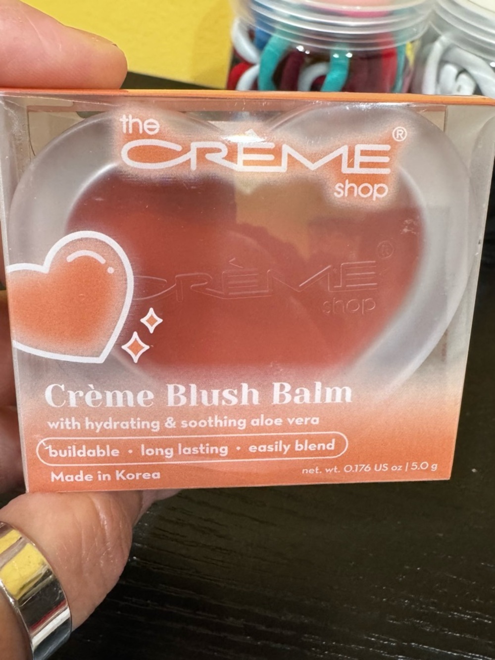 The Crème Shop Crème Blush Balm - Peachy Coral